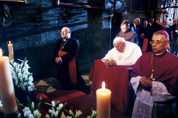 svetiste trsat sjecanje na posjet ivana pavla II trsat rijeka 2003 moli za nas nadbiskup ivan devčić
